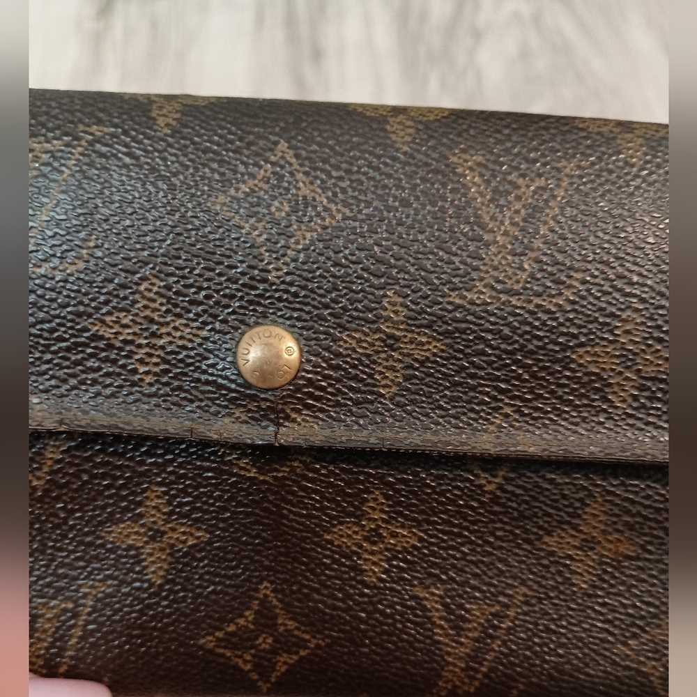 Louis Vuitton Porte Monnaie Monogram Pochette Credit Long Wallet - Picture 5 of 15
